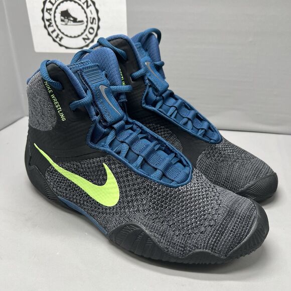 Nike Tawa Wrestling Shoe Boxing Anthracite CI2952-004 Men Size 10 NEW - Picture 4 of 12